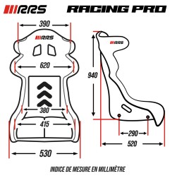 Baquet RRS RACING PRO | Rodiauto Sport