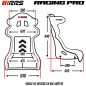 Baquet RRS RACING PRO