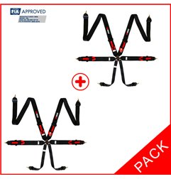 Pack 2 arneses FIA RRS EVO 4-2.5kg
