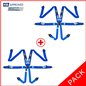 Pack 2 arneses FIA RRS EVO 4-2.5kg