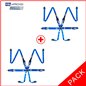 Pack 2 Arneses FIA RRS R6 HANS® 2.8 kg