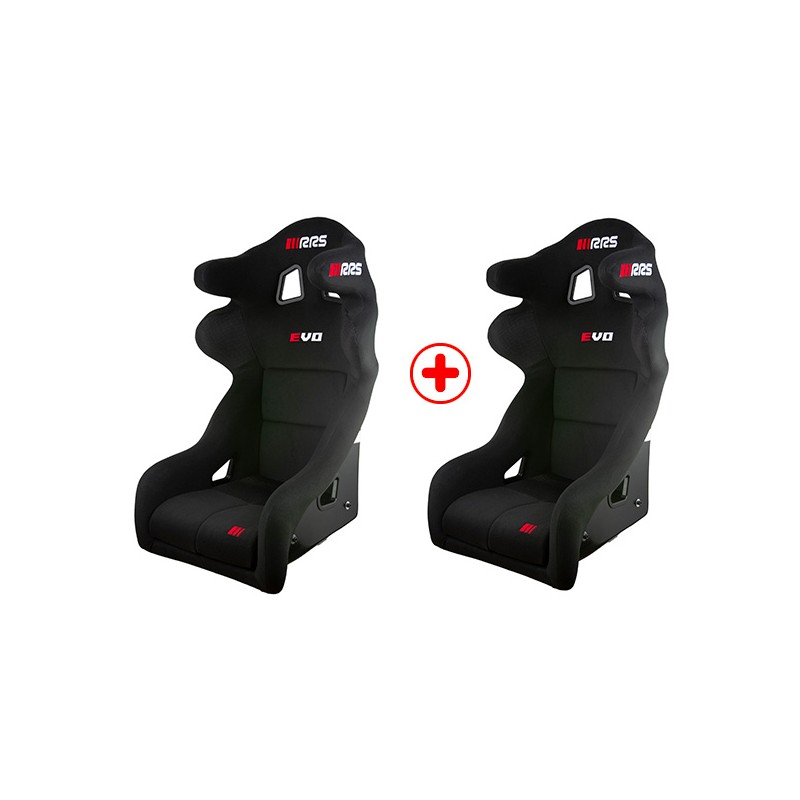 Pack of 2 RRS EVO FIA Bucket Seats