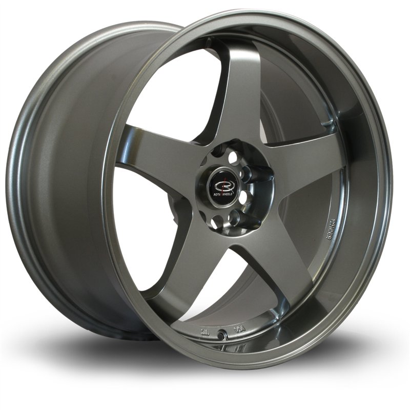 Rota GTR-D 18x10 ET12 Steelgrey