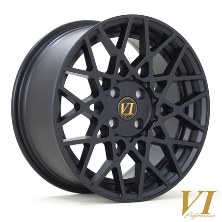 6Performance Mesh 17x8 ET35 FBlack