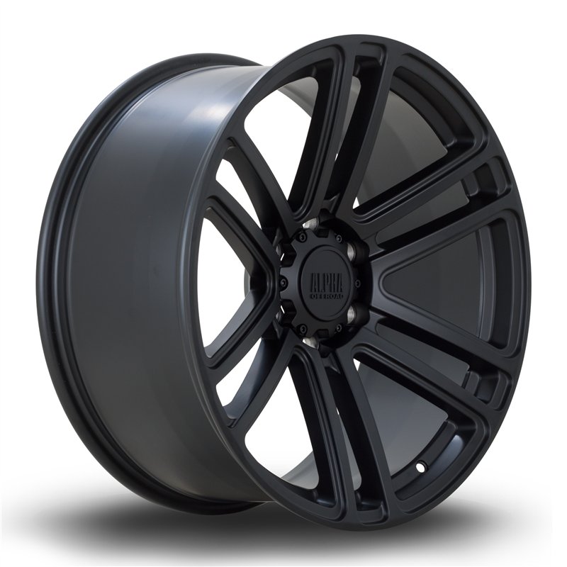 Alpha Offroad Barricade 20x9 ET10 SBlack