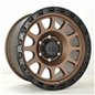 Alpha Offroad Brawler 17x9 ET15 MbronzeBlklip