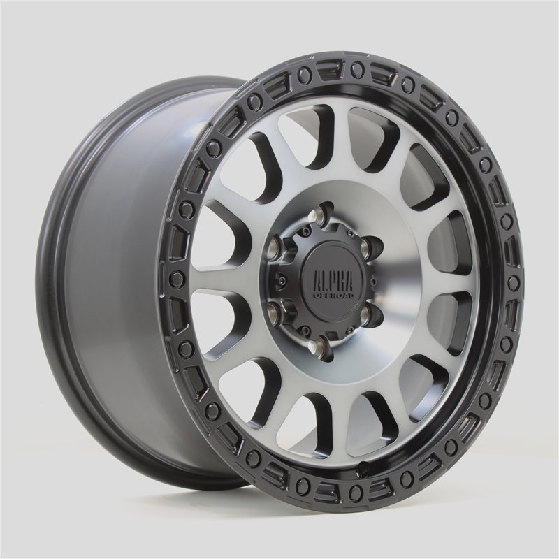 Alpha Offroad Brawler 17x9 ET40 SBlackMF