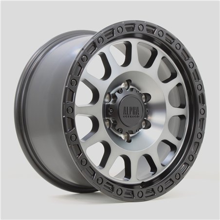 Alpha Offroad Brawler 17x9 ET40 SBlackMF