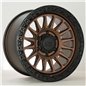 Alpha Offroad Combat 17x9 ET0 MbronzeBlklip