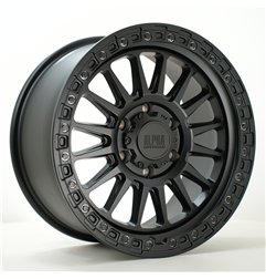 Alpha Offroad Combat 18x9 ET35 Sblack