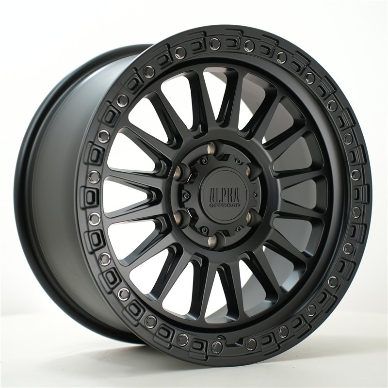 Alpha Offroad Combat 18x9 ET35 Sblack