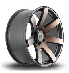 Alpha Offroad Gauntlet 20x9 ET10 SBlackBronze
