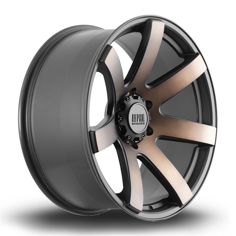 Alpha Offroad Gauntlet 20x9 ET10 SBlackBronze