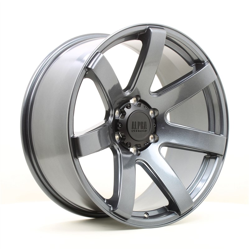 Alpha Offroad Gauntlet 20x9 ET10 HGrey