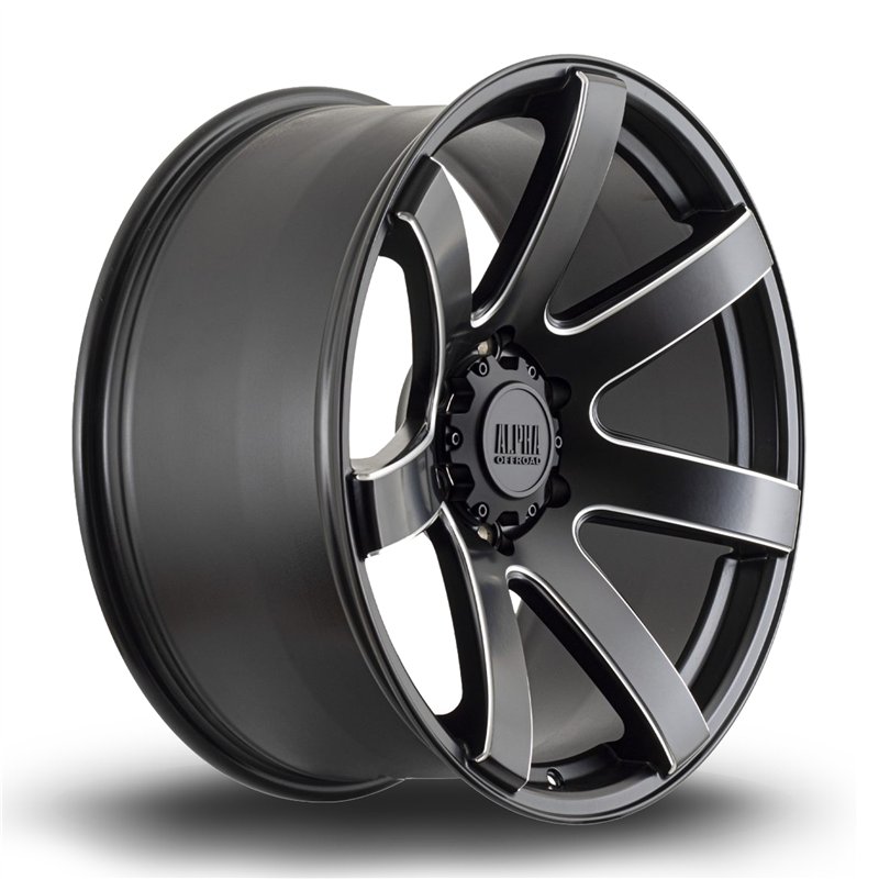 Alpha Offroad Gauntlet 20x9 ET30 SBlackMilled