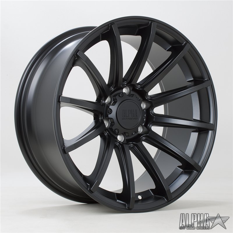 Alpha Offroad Machete 20x9 ET10 SBlack