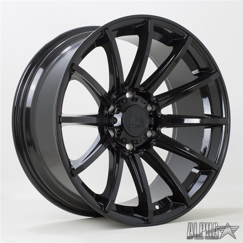 Alpha Offroad Machete 20x9 ET10 Black