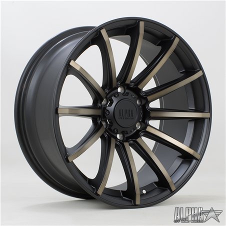 Alpha Offroad Machete 20x9 ET30 SBlackBronze