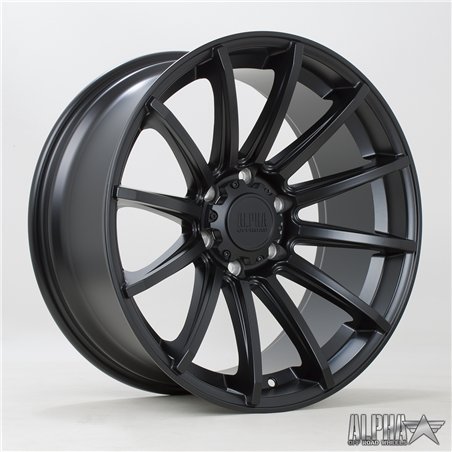 Alpha Offroad Machete 20x9 ET30 SBlack