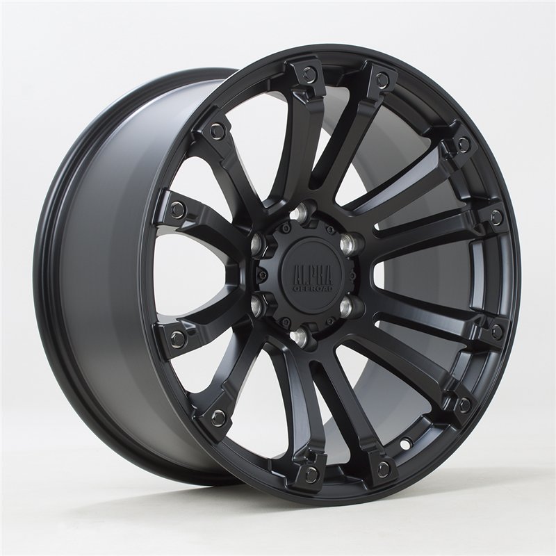Alpha Offroad Maverick 18x9 ET15 SBlack