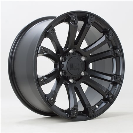 Alpha Offroad Maverick 18x9 ET15 SBlack