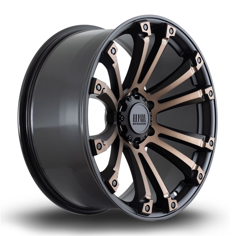 Alpha Offroad Maverick 20x9 ET10 SBlackBronze