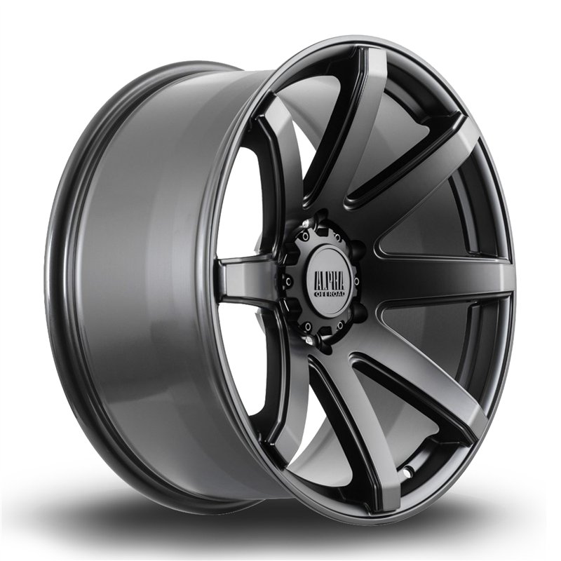 Alpha Offroad Nomad 20x9 ET10 SBlackMF