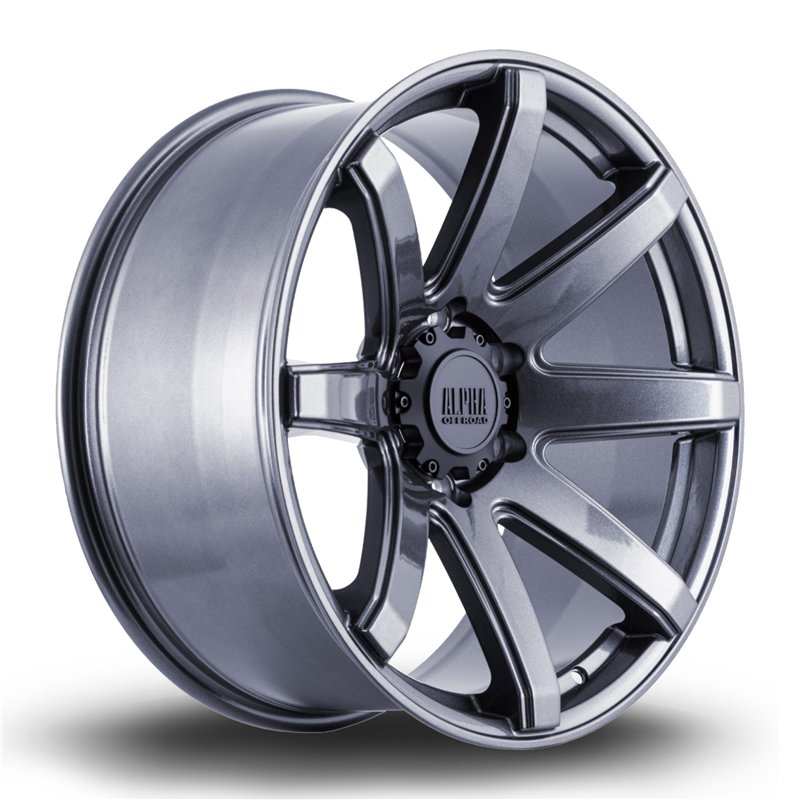 Alpha Offroad Nomad 20x9 ET10 HGrey