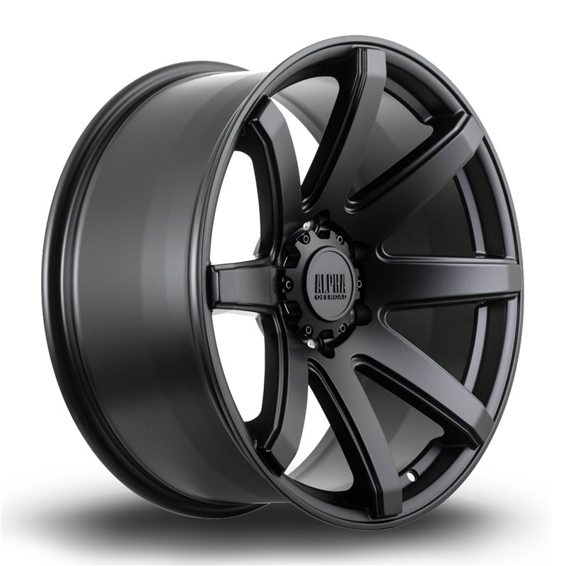 Alpha Offroad Nomad 20x9 ET40 SBlack