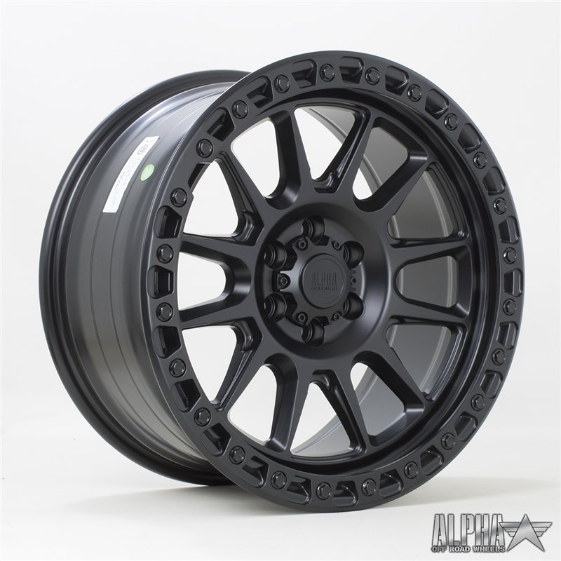 Alpha Offroad Podium 18x9 ET15 SBlack
