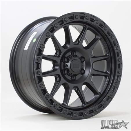 Alpha Offroad Podium 18x9 ET15 SBlack