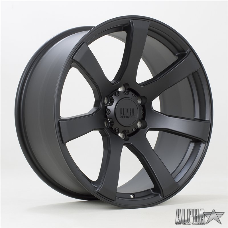 Alpha Offroad RIOT 20x9 ET10 SBlack