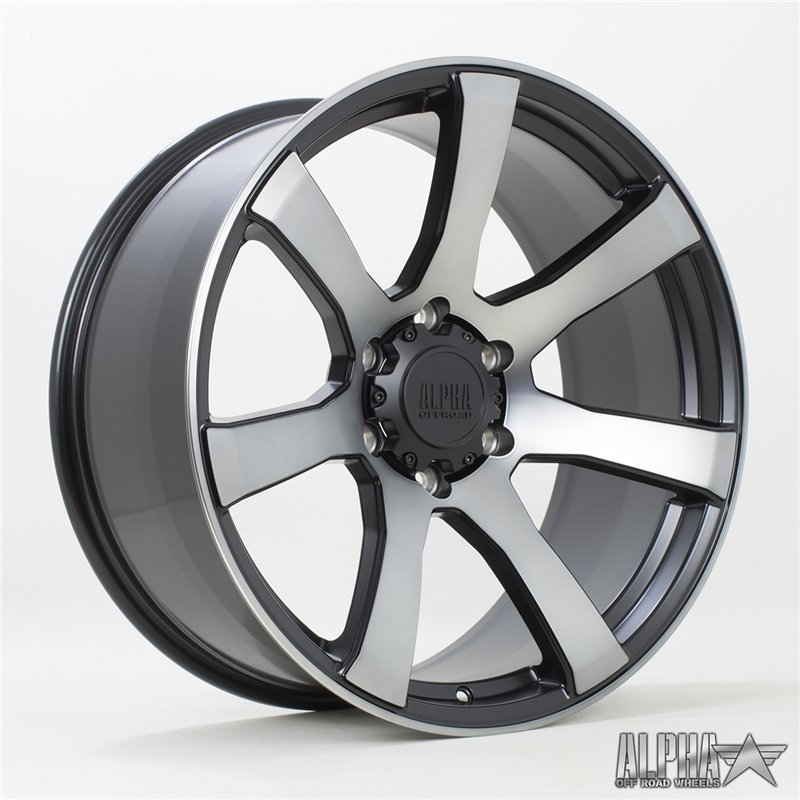 Alpha Offroad RIOT 20x9 ET10 SBlackMF