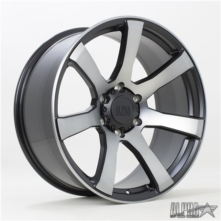 Alpha Offroad RIOT 20x9 ET10 SBlackMF