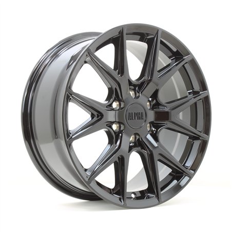 Alpha Offroad Scout 18x8 ET45 Black