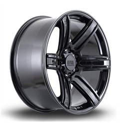 Alpha Offroad Surge 20x9 ET10 Black