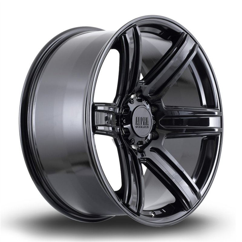 Alpha Offroad Surge 20x9 ET10 Black