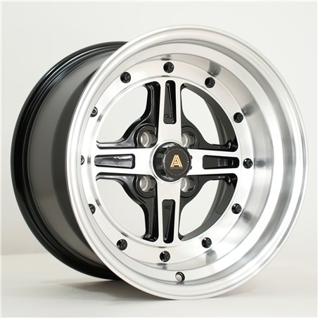 Autostar Kashiko 15x9 ET0 RFBlack