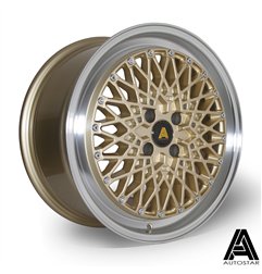Autostar Minus 17x8 ET35 RLGold