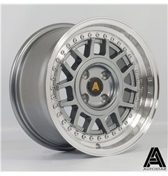 Autostar Storm 15x8 ET25 RLGunmetal
