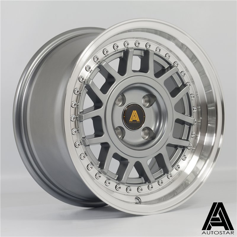 Autostar Storm 15x8 ET25 RLGunmetal