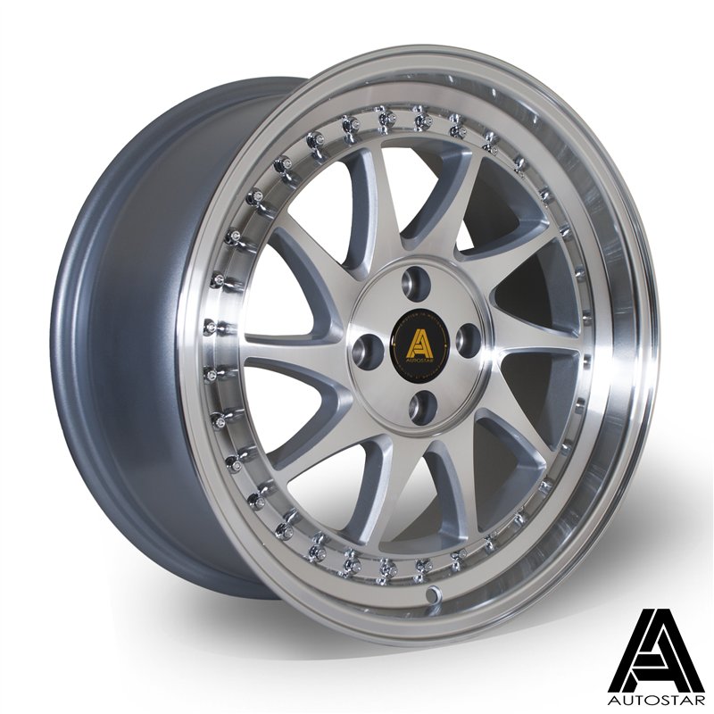 Autostar Vader 17x8 ET35 PFSilver