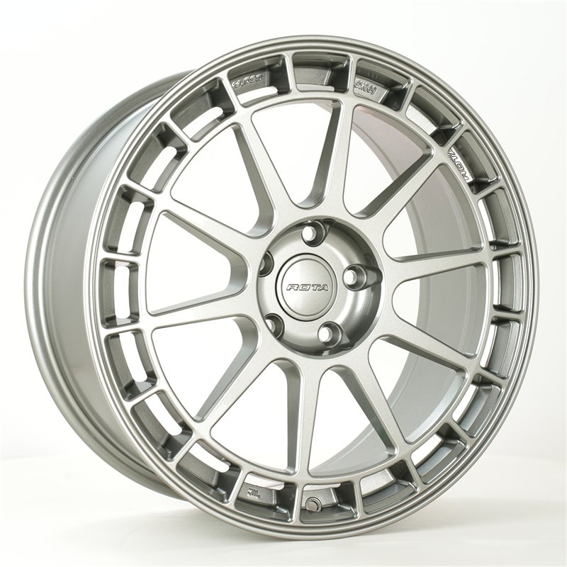 Rota Recce FF 18x8 ET45 Steelgrey