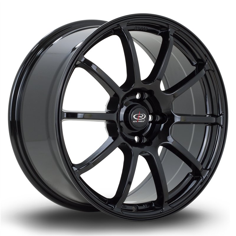 Rota Force2 18x85 ET45 Black
