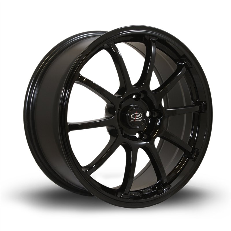 Rota Force 17x75 ET45 Black