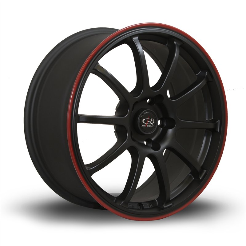 Rota Force 17x8 ET35 FBlackRLip