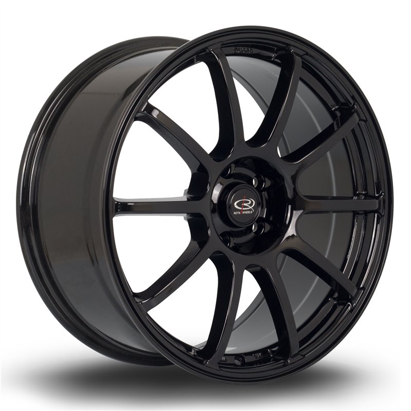 Rota Force 18x85 ET42 Black