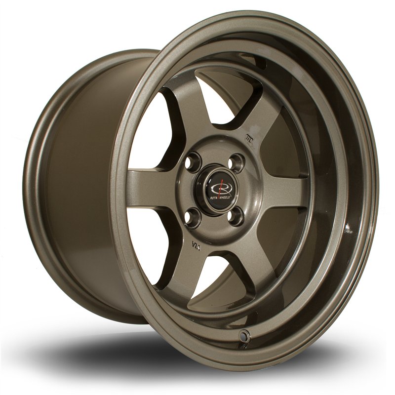 Rota Grid-V 15x9 ET0 Bronze
