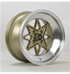 Rota Hachi 15x8 ET0 RLGold