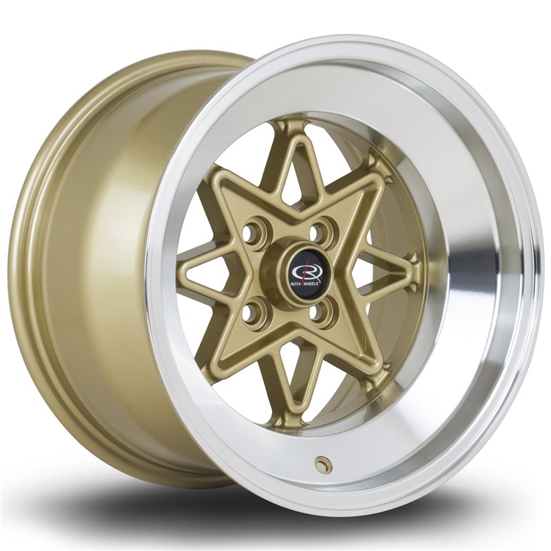 Rota Hachi 15x9 ET0 RLGold